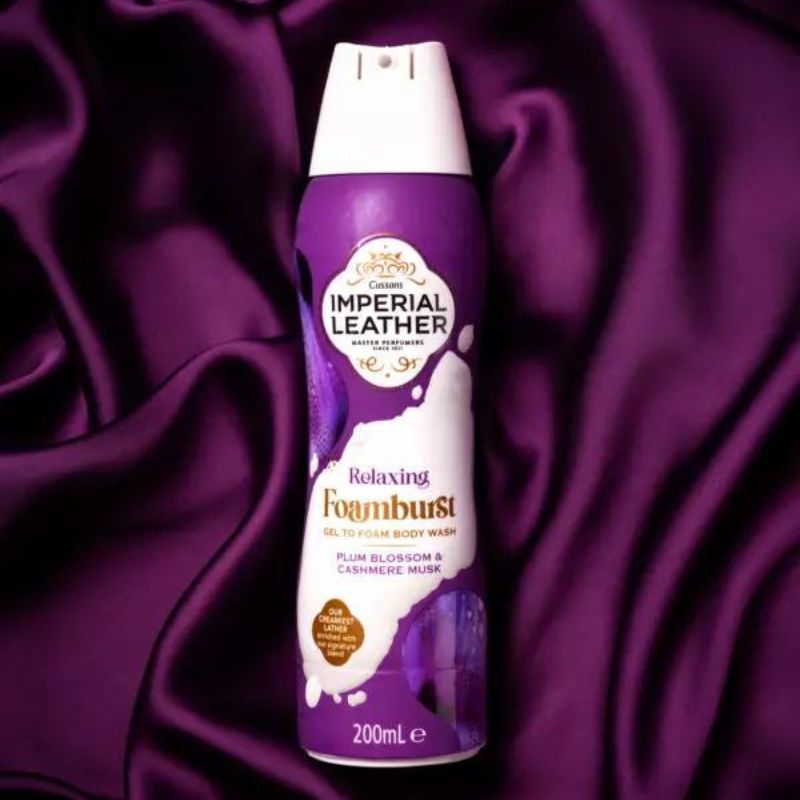 Imperial Leather Relaxing Foamburst Plum Blossom and Cashmere Musk - Image 2