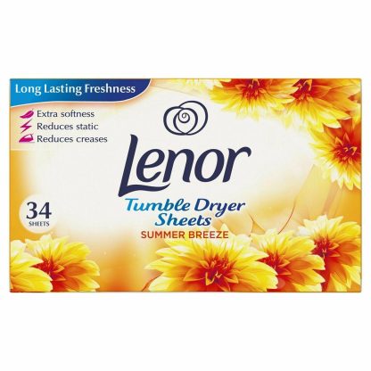 Lenor Tumble Dry Sheets Summer Breeze 34's